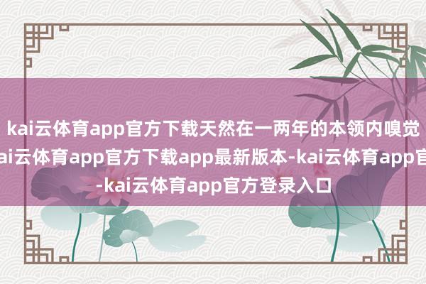 kai云体育app官方下载天然在一两年的本领内嗅觉不太彰着-kai云体育app官方下载app最新版本-kai云体育app官方登录入口