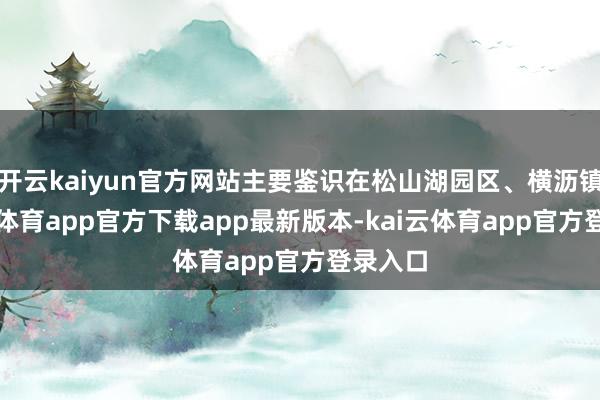 开云kaiyun官方网站主要鉴识在松山湖园区、横沥镇-kai云体育app官方下载app最新版本-kai云体育app官方登录入口