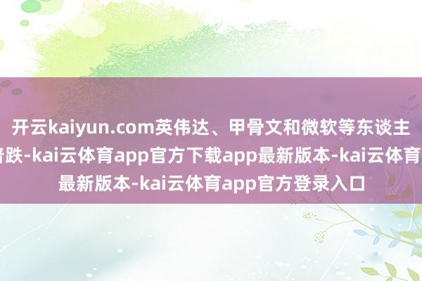开云kaiyun.com英伟达、甲骨文和微软等东谈主工智能关系个股普跌-kai云体育app官方下载app最新版本-kai云体育app官方登录入口