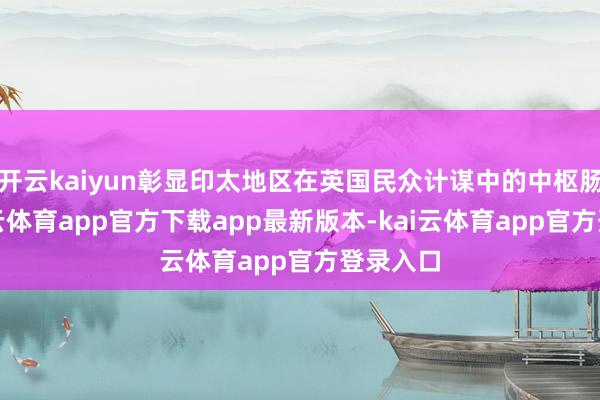 开云kaiyun彰显印太地区在英国民众计谋中的中枢肠位-kai云体育app官方下载app最新版本-kai云体育app官方登录入口
